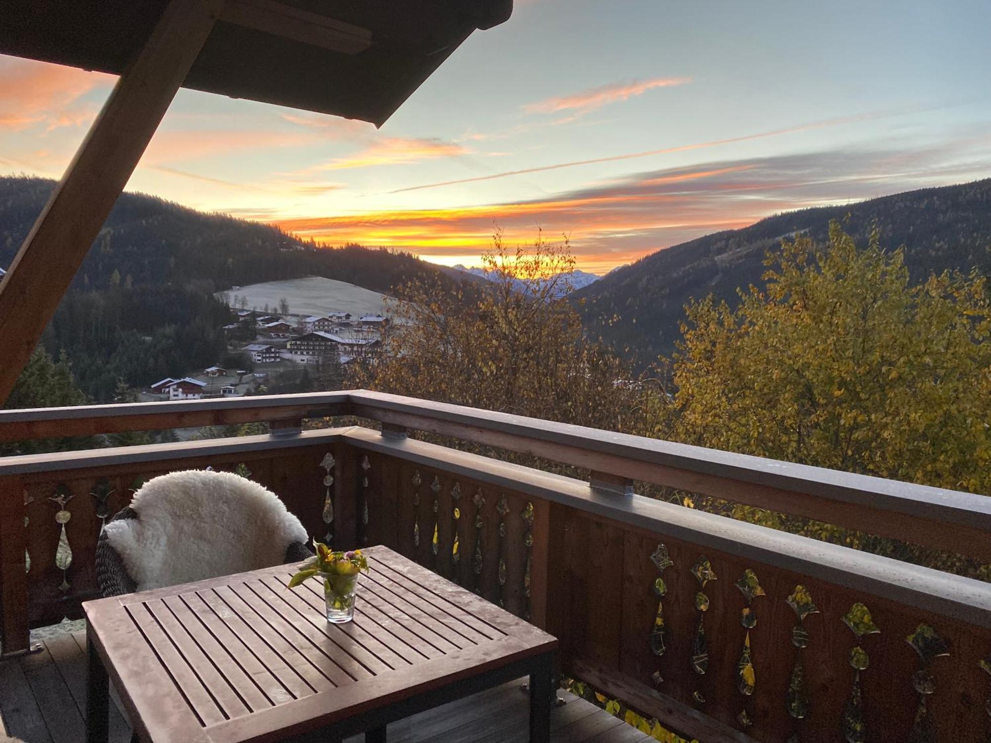 Chalet Kleinbergsonne Filzmoos Exteriör bild